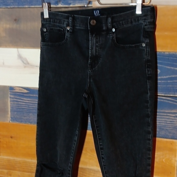 Gap True Skinny jeans 28 washed black - Picture 2 of 7